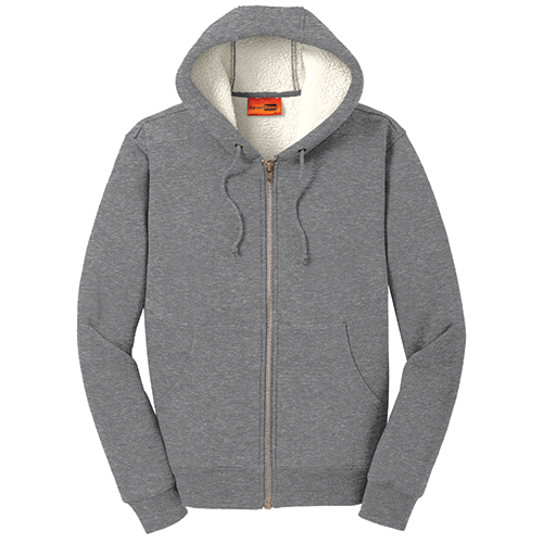 CornerStone® Heavyweight Sherpa-Lined Hooded Fleece Jacket