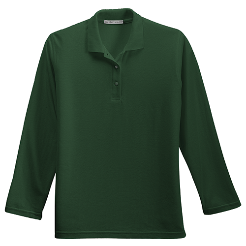 Port Authority® Ladies Long Sleeve Silk Touch™ Polo