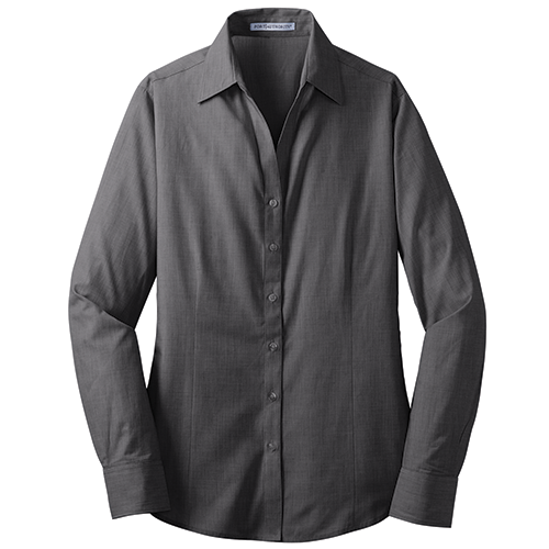 Port Authority® Ladies Crosshatch Easy Care Shirt