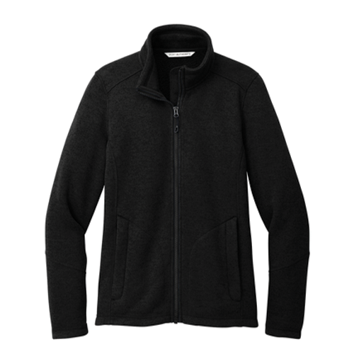 Port Authority® Ladies Arc Sweater Fleece Jacket
