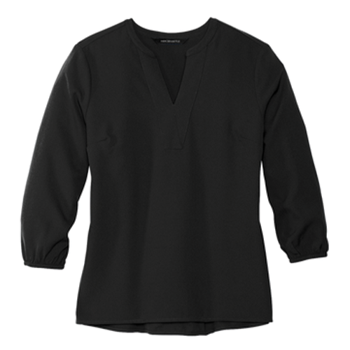 Mercer+Mettle™ Women's Stretch Crepe 3/4-Sleeve Blouse